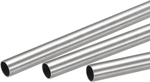 uxcell Tubo de acero inoxidable 316, tubo de 0.315 in OD 0.020 in de espesor de pared 11.811 in de longitud 3 piezas