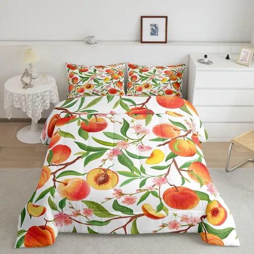 Miniatura 28 de Feelyou Juego de edredón de panda de dibujos animados para niños, edredón de animales lindos para niños y niñas, juego de ropa de cama kawaii panda