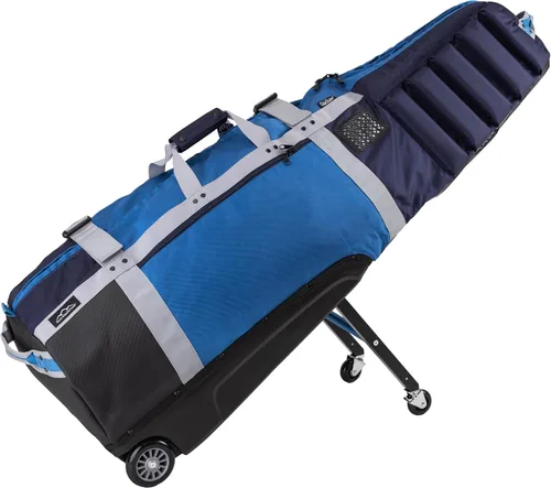 Miniatura 14 de Sun Mountain ClubGlider Meridian Bolsa de Viaje de Golf - Sistema de Rodamiento de 4 Ruedas, Patas Extensibles y Retráctiles para Transporte Fácil