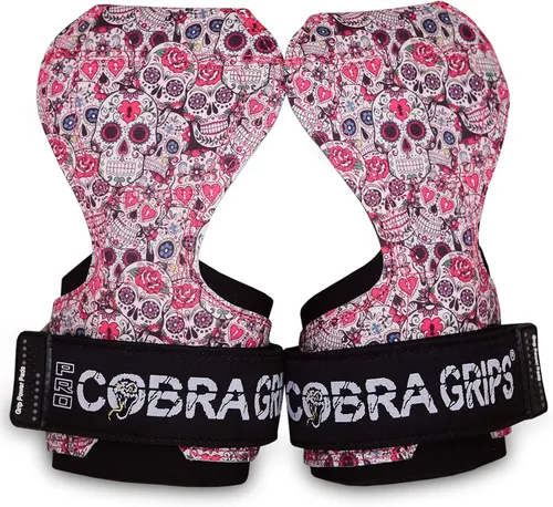 Miniatura 28 de Cobra Grips Weight Lifting Gloves with Adjustable Neoprene Padded Wrist Wraps - Heavy Duty Alternative to Power Lifting Hooks for Deadlifts