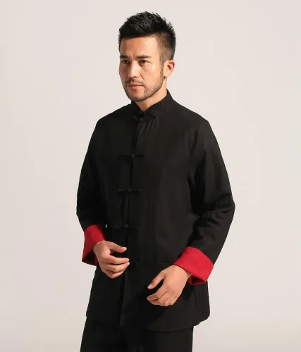 Miniatura 5 de ZooBoo Kung Fu Chaqueta de ambos lados para artes marciales