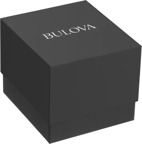Miniatura 4 de Bulova Reloj de pulsera de cristal multifunción 98N100 para mujer, plateado, Vestido