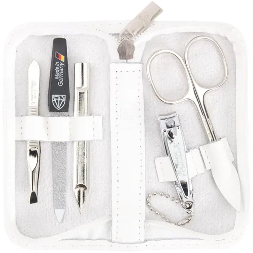 Miniatura 11 de 3 Swords Germany - Juego de 5 piezas de manicura y pedicura de calidad de marca con estuche de cuero sintético camuflaje - Hecho en Alemania