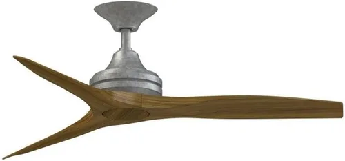 Miniatura 28 de Fanimation Spitfire - Ventilador de techo de 3 aspas, 12 pulgadas de alto y 48 pulgadas de ancho, acabado negro, color hoja de madera de whisky