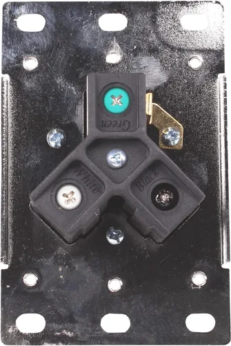 Miniatura 4 de Journeyman-Pro RV 30 Amp, 125 voltios, NEMA TT-30R, 2P, 3W Toma de corriente de montaje empotrado, hoja recta, grado industrial, conexión a