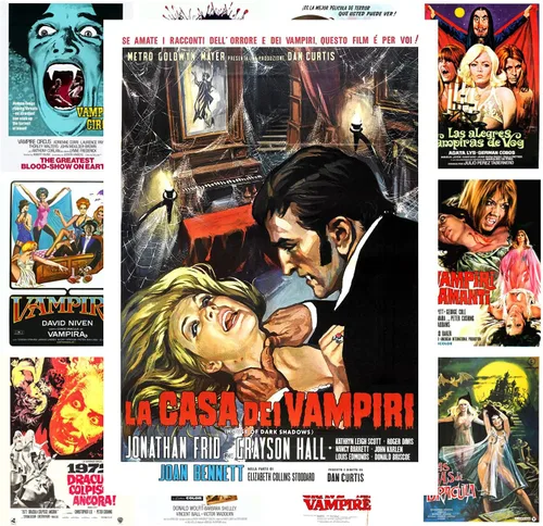 Miniatura 13 de Mini-carteles de película (13 carteles de 8 x 11 pulgadas) Zombies Horror Vintage Pósters de películas cubiertas de película de explotación retro