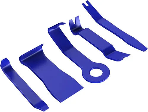 Miniatura 12 de GOOACC Kit de herramientas de eliminación de molduras automáticas de 9 piezas, kit de herramientas antiarañazos para el audio del automóvil, kit