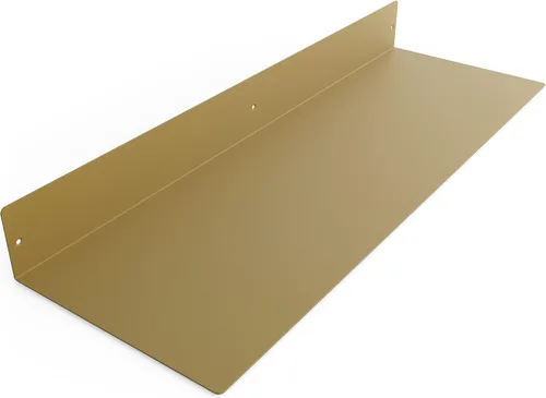 Miniatura 17 de Estante Flotante Lineal Hecho en EE.UU. - Acero Forjado Fabricado en EE.UU. - Estante Industrial de Metal de Servicio Pesado Montado en Pared