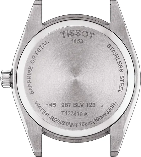 Miniatura 4 de Tissot Mens Gentleman Stainless Steel Dress Watch Grey