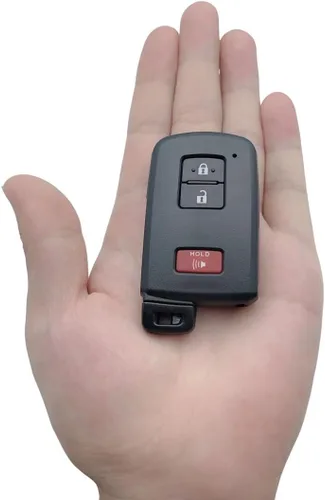 Miniatura 2 de Carcasa de repuesto para llavero de Toyota Land Cruiser RAV4 4Runner Prius C V Sequoia Tacoma Tundra Corolla entrada sin llave remoto cubierta