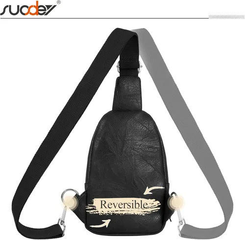 Miniatura 2 de SUOSDEY 2023 Small Sling Bags for Women Crossbody Leather Fashion Crossbody Bags for Women Trendy Sling Purse