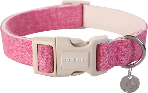 Miniatura 8 de DOGWONG Collar de perro de San Valentín, collar de perro con estampado de corazones para perros grandes, lindos collares de primavera, hembra