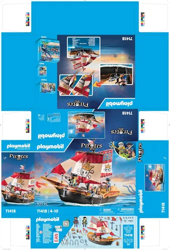 Miniatura 9 de Playmobil Barco pirata