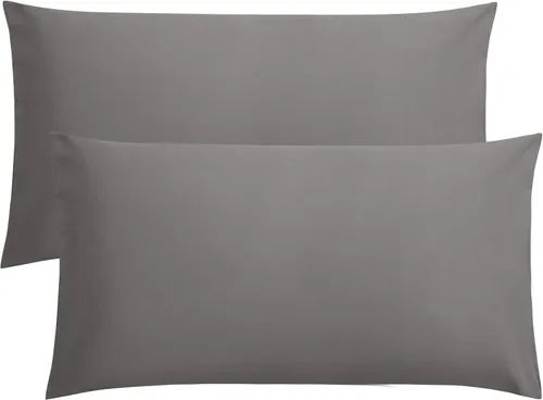 Miniatura 100 de FLXXIE Juego de 2 fundas de almohada de microfibra tamaño Queen, fundas de almohada suaves con cierre de sobre, fundas de almohada resistentes a
