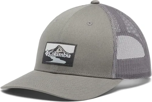 Miniatura 614 de Columbia - Gorra de malla con bandera con árboles unisex para adultos, corona alta