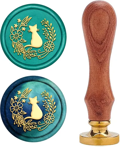 Miniatura 13 de CRASPIRE Sello de cera con letra L, sello de mariposa, 1.181 in, retro, vintage, extraíble, latón, cabeza con mango de madera, para invitaciones