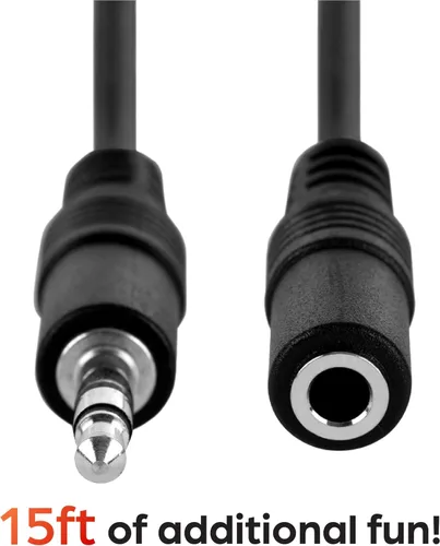 Miniatura 9 de Digital Energy 15 Ft Extension Cables for Handheld Game Buzzer System 4-Pack
