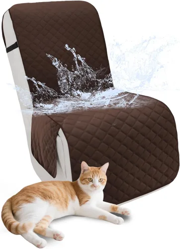 Miniatura 75 de Fundas para sofá modular reclinable, de terciopelo en forma de L, funda de consola central para perros y mascotas, lavable antideslizante, 1 funda