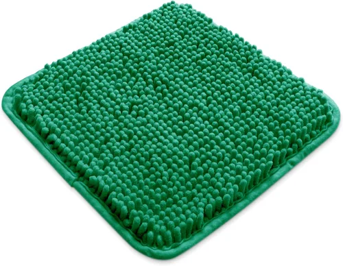 Miniatura 74 de Yeaban Alfombra de pasillo de baño de 24 x 72 pulgadas, antideslizante, alfombra de baño larga de felpilla gruesa, absorbente y lavable, alfombra