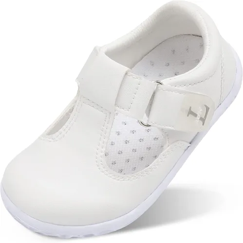 L-RUN Zapatos de vestir para niñas pequeñas, zapatos ligeros Mary Jane para niñas, zapatos escolares antideslizantes para niñas pequeñas