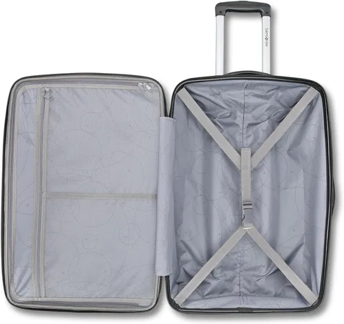 Miniatura 2 de Samsonite Winfield 2 Equipaje rígido con ruedas giratorias, Carbón vegetal, Grande de 28 pulgadas, a cuadros