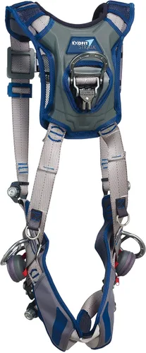 Miniatura 2 de 3M DBI-Sala Exofit STRATA Arnés de posicionamiento/escalada estilo chaleco 1112510, gris, azul, pequeño, 1 Ea