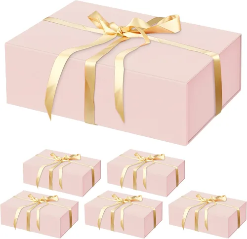 Miniatura 37 de HavrePac Paquete de 4 Cajas de Regalo Grandes 35x23x11 cm Cajas de Regalo de Lujo con Tapas, Caja de Regalo con Cierre Magnético para Empaquetado