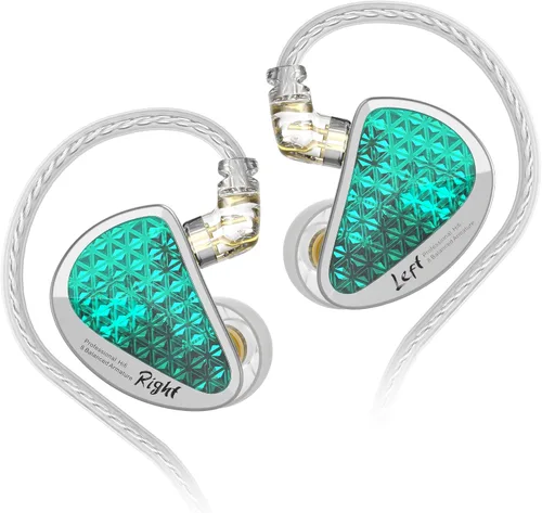 Miniatura 11 de Auriculares Linsoul KZ AS16 Pro con cable, 16 controladores de armadura balanceada, auriculares HiFi con graves en el oído, monitor intraural