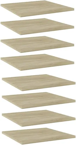 Miniatura 26 de Tableros de estantería 8 piezas, tablones de repuesto para estantería, estante de madera, estante de melamina, madera sin terminar, para renovar
