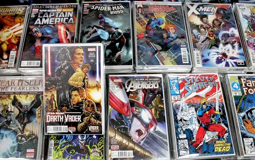Miniatura 2 de Paquete de Regalo de Libros de Cómics Premium - Colección de 24 - SOLO MARVEL - Bolsa de Ataque de Cómics de Superhéroes