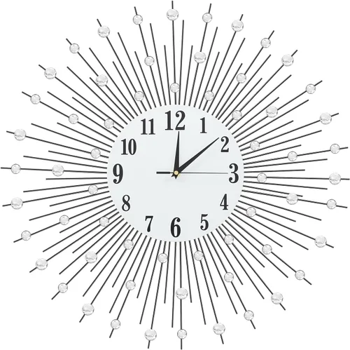 Miniatura 20 de Reloj de pared Reloj de péndulo 3D Forma de ojo Diseño moderno Decoración de arte para oficina en casa