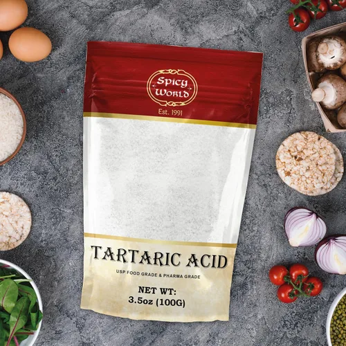 Miniatura 6 de Spicy World Ácido tartárico puro de 3.5 onzas, grado superior, certificado USP, grado alimenticio, vegano, perfecto para la elaboración de vino