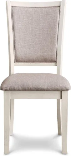 Miniatura 9 de New Classic Furniture Amy - Juego de mesa de comedor de 5 piezas, color beige y marrón
