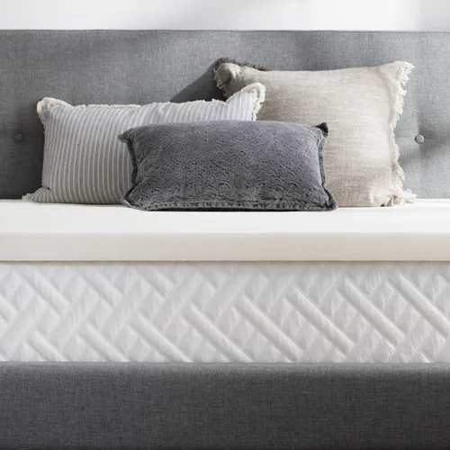 Miniatura 3 de Cubre colchón de espuma viscoelástica WEEKENDER de 2 pulgadas , Memory Foam, Blanco