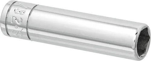 Miniatura 10 de SK Tools USA 41708 - Unidad de 1/4", 0.472 in, 6 puntos, enchufe cromado profundo