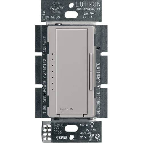 Miniatura 18 de Kit de interruptor regulador de intensidad Lutron Maestro LED+ para luces LED, halógenas e incandescentes regulables, 150W/3 vías o ubicaciones