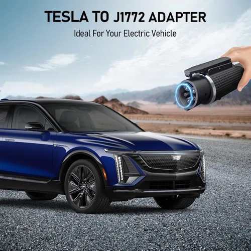 Miniatura 3 de Adaptador Tesla a J1772, Carga Rápida Máx 80A 240V Adaptador de Carga EV J1772 Compatible con Ford, Cadillac, Rivian, BMW, Benz Coches Eléctricos