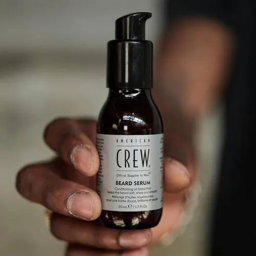 Miniatura 4 de American Crew Suero acondicionador para barba, mezcla de aceites acondicionadores para una barba suave, brillante y lisa, 1.7 onzas líquidas