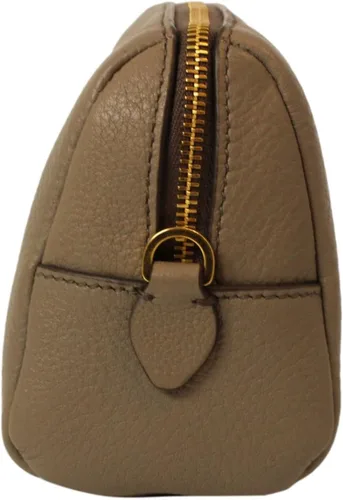 Miniatura 4 de Prada Vitello Daino Cuero Argilla Cuero Clutch 1ND004 Gris, Gris
