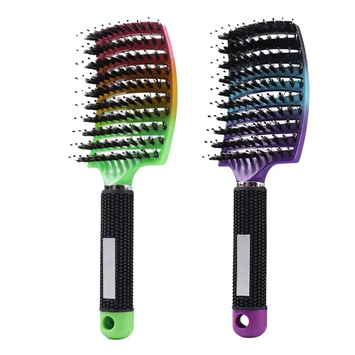 Miniatura 16 de Cepillo Mágico Ultra Desenredante para Cabello Húmedo o Seco, Cepillo Desenredante, Cepillo de Peinado de Secado Rápido y Masaje para Hombres