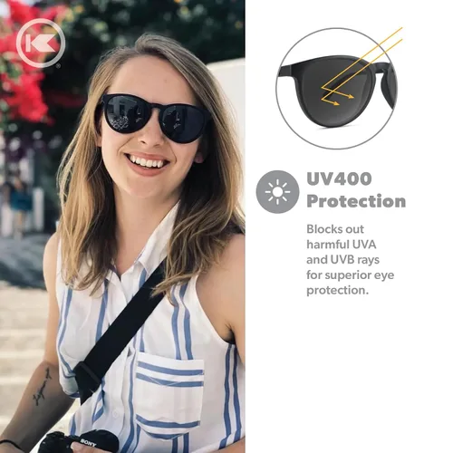 Miniatura 36 de Knockaround Mai Tais - Gafas de sol polarizadas para mujeres y hombres, lentes resistentes a los impactos y protección completa UV400