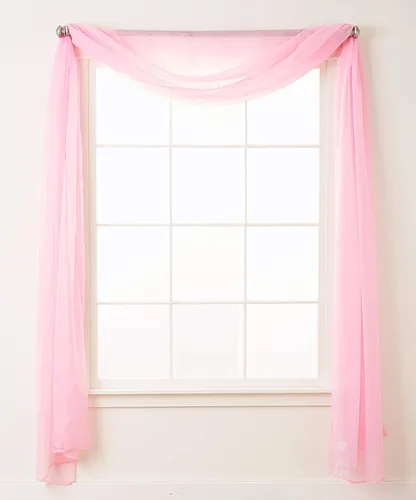 Miniatura 54 de Elegant Comfort - Cortinas transparentes de lujo con bolsillo para barra para cocina, dormitorio y sala de estar, Microfibra, Beige