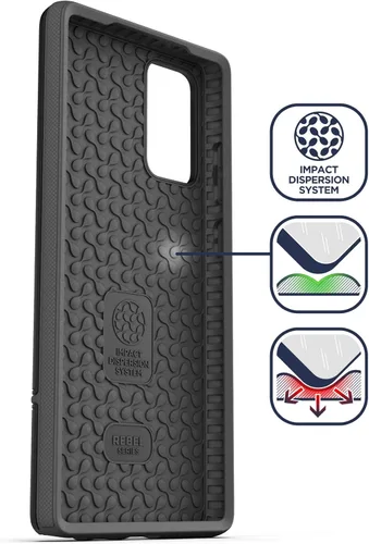 Miniatura 3 de ENCASED Funda resistente compatible con Samsung Galaxy Note 20 Ultra (2020 Rebel Armor) de grado militar, cubierta protectora resistente de cuerpo