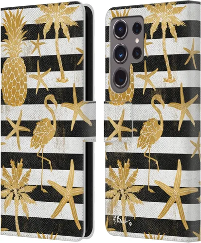 Miniatura 7 de Head Case Designs Funda de piel con licencia oficial de Paul Brent Agate Mermaid Coastal para Samsung Galaxy S24 Ultra 5G