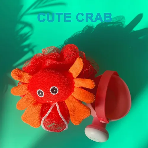 Miniatura 7 de Loofah - Esponja exfoliante para ducha, cepillo de malla con juguetes de animales, bola de esponja para baño, spa, cuerpo para niños y niños, espuma