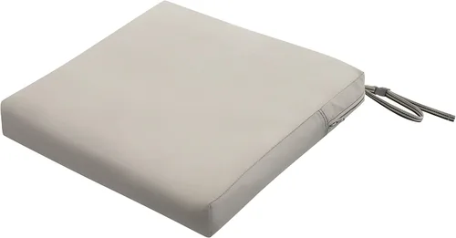 Miniatura 40 de Classic Accessories Ravenna - Cojín rectangular para asiento de patio, Gris topo oscuro