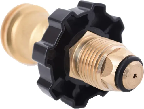 Miniatura 6 de Flame King Adaptador de tanque de propano POL a tipo QCC1 Convierte el tanque de propano de conexión antigua a nueva