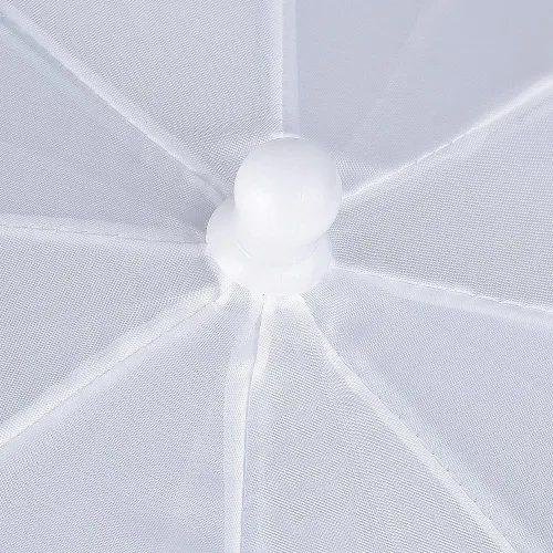 Miniatura 6 de Neewer® Profesional - Sombrilla reflectora translúcida blanca de 84 cm, para luz flash de estudio fotográfico