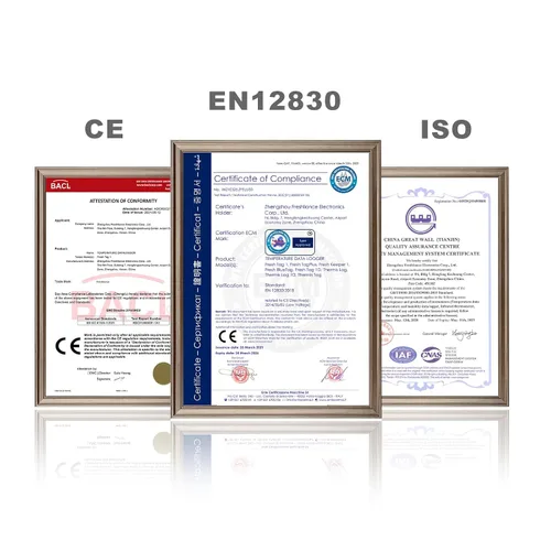 Miniatura 9 de Registrador de datos de temperatura USB Freshliance, termómetro digital LCD configurable para refrigerador con informe PDF o CSV, monitor