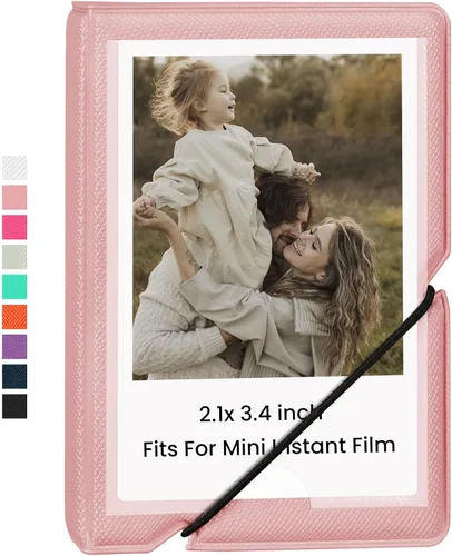 Miniatura 16 de Álbum de fotos mini Lifting con 28 bolsillos para fotos de 2x3 pulgadas, compatible con Fujifilm Instax Mini 7s 8 9 11 25 26 40 50s 90 Evo Z2300